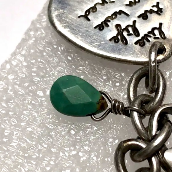 Sterling silver charm bracelet - Picture 4 of 4